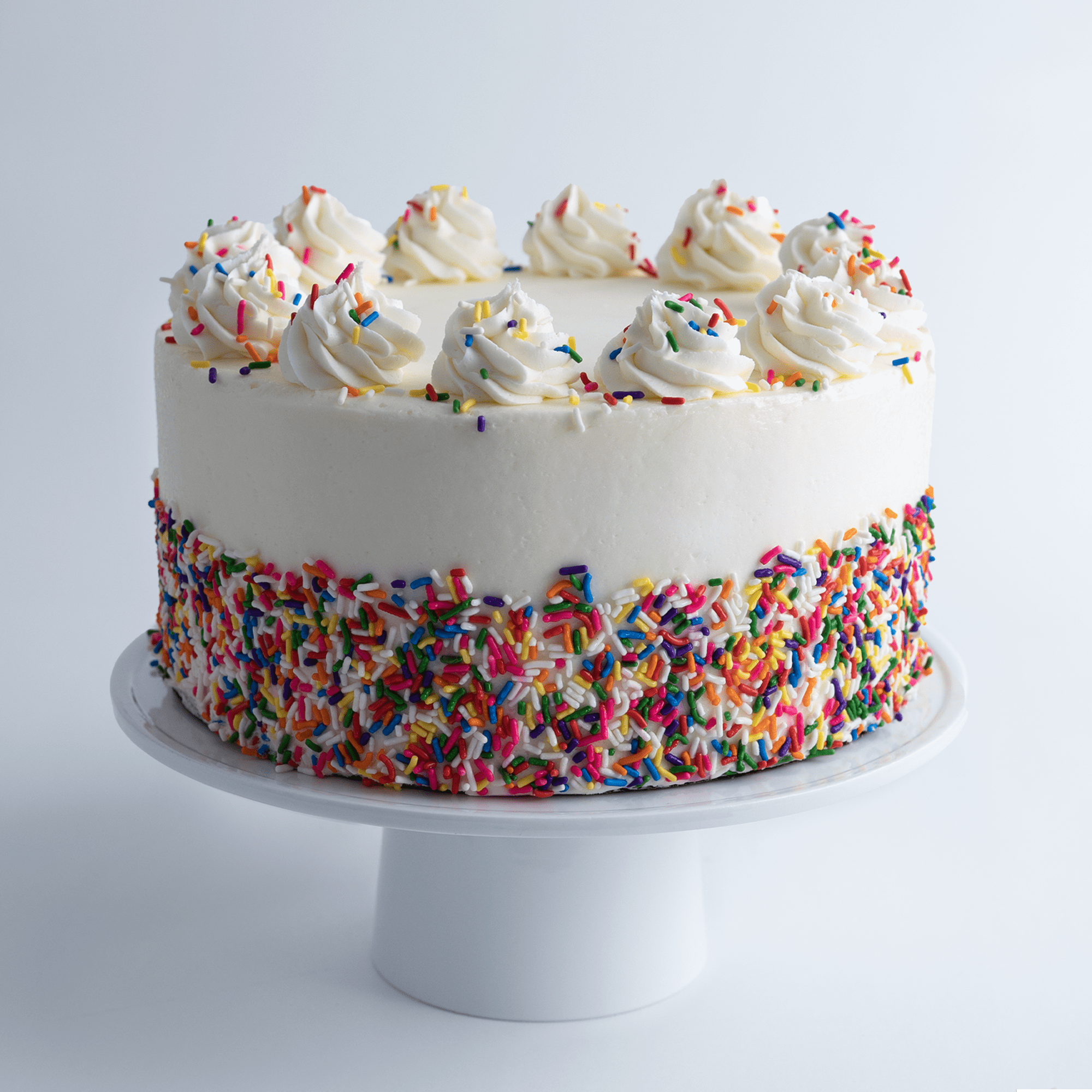 Carlo's Bakery Cake Boss Vanilla Confetti Cake, Large 10” Size - Serves 18 to 24 - Birthday Cakes and Treats for Delivery - Baked Fresh Daily, Delivered Frozen in Dry Ice - Walmart.com